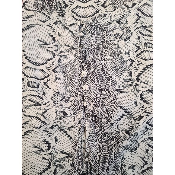 NWT Free People Medium Through The Night Snakeskin Printed Tank  High Neck - Picture 10 of 10